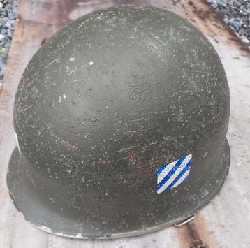 Prachtige replica van de helm van de Amerikaanse 3rd Infantr