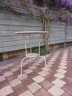 WIT METALEN TUIN/TERRAS-TAFELTJE, Ophalen
