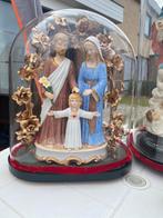 Heilige familie onder stolp, Antiek en Kunst, Antiek | Religieuze voorwerpen, Ophalen