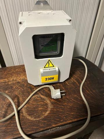 teller electriciteit beschikbaar voor biedingen