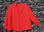 M177. Chemisier manches longues pour dame de taille 48, Rouge, Taille 46/48 (XL) ou plus grande, Enlèvement ou Envoi, Comme neuf