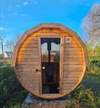 2M Barrel Sauna Gratis Levering en Plaatsing, Sport en Fitness, Sauna, Ophalen of Verzenden, Nieuw