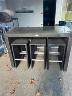 Hoog tuinset 6 personen, Enlèvement ou Envoi, Utilisé, Salons de jardin