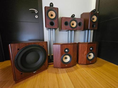Volledig surround-luidsprekers uit de B&W CMD-serie, Audio, Tv en Foto, Luidsprekerboxen, Zo goed als nieuw, Complete surroundset