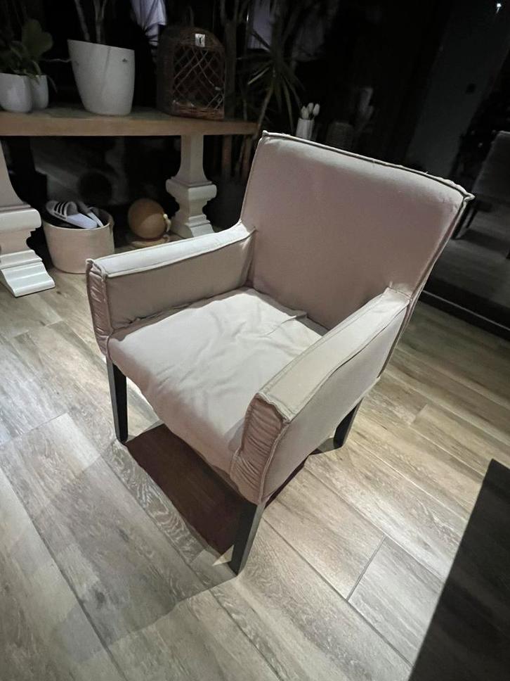 8 Stijlvolle PR Rogiers Stoelen, Maison & Meubles, Chaises, Utilisé, Cinq, Six Chaises ou plus, Tissus, Autres couleurs, Enlèvement