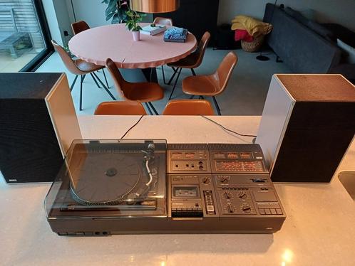 LOEWE vintage platenspeler, cassettespeler, receiver, Antiek en Kunst, Antiek | Tv's en Audio, Ophalen of Verzenden