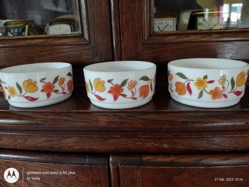 Arcopal " Oranjebloesem en Tulpen", Antiek en Kunst, Antiek | Servies los, Ophalen