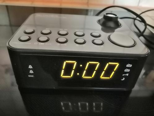 Muse Radio réveil PLL avec projection au plafond, Elektronische apparatuur, Wekkers, Zo goed als nieuw, Verzenden