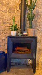 Hout kachel, Ophalen, Zo goed als nieuw, Hout, Houtkachel