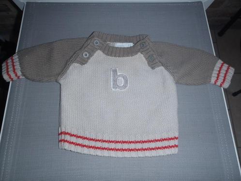 beige babytrui maat 50 - Mexx, Kinderen en Baby's, Babykleding | Maat 50, Zo goed als nieuw, Jongetje, Truitje of Vestje, Ophalen of Verzenden