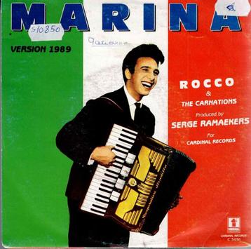 Vinyl, 7"   -   Rocco & The Carnations* – Marina beschikbaar voor biedingen
