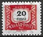 Hongarije 1958/1969 - Yvert 223BTX - Taxzegel (ST), Affranchi, Envoi