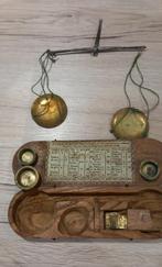Reis-set weegschaal goudsmid, Antiek en Kunst, Ophalen of Verzenden