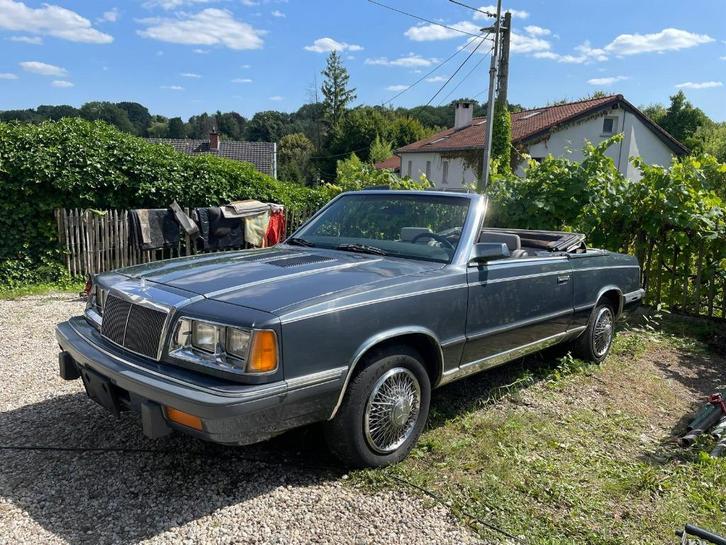 Chrysler Le Baron RESERVER JUSQU A MERCREDI MERCI, Auto's, Chrysler, Particulier, Le Baron, Airconditioning, Boordcomputer, Centrale vergrendeling