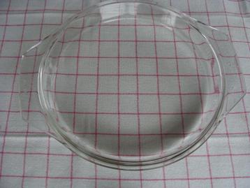 Lot 2 anciens plats en verre pyrex, poinçonnés Dash France, Enlèvement ou Envoi, Comme neuf, Verre, Autres types