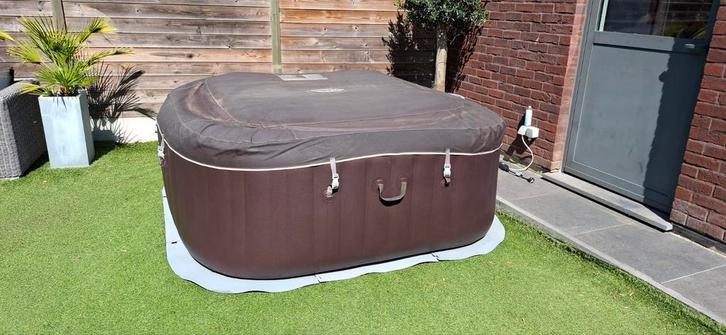 Bestway Maldives bubbelbad liner alle toebehoren zonder pomp, Tuin en Terras, Bubbelbaden en Hottubs, Zo goed als nieuw, Pomp