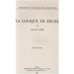 La Logique De Hegel, Georges Noel, VRIN, 1967, Comme neuf, Enlèvement ou Envoi, HEGEL