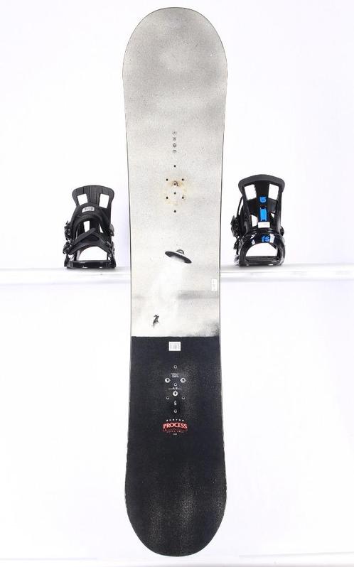152 cm snowboard BURTON PROCESS EXPERIENCE, GREY/black, Sport en Fitness, Snowboarden, Gebruikt, Board, Verzenden