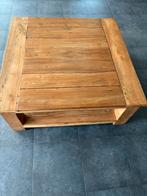 teak salontafel 120cm/120cm of 80cm/80cm, Huis en Inrichting, Ophalen, 50 tot 75 cm, 100 tot 150 cm, 100 tot 150 cm