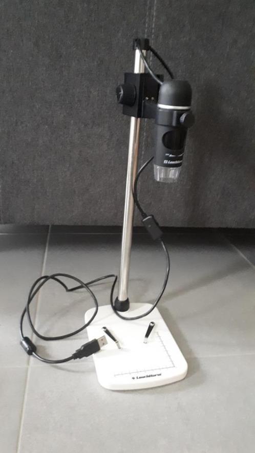 Microscope digital USB DM4 LEUCHTTURM, Audio, Tv en Foto, Optische apparatuur | Microscopen, Zo goed als nieuw, Ophalen of Verzenden