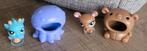 Littlest Pet Shop - 2 miniatuur verzamelfiguurtjes, Comme neuf, Enlèvement ou Envoi