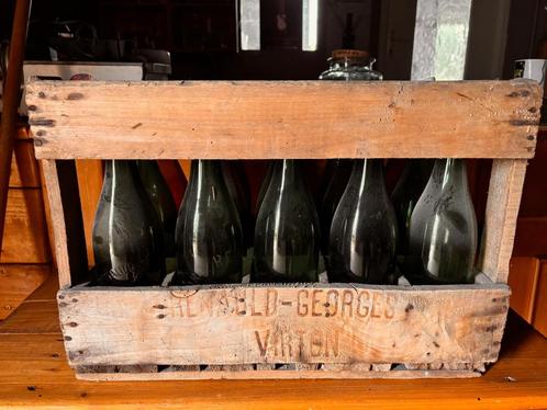 Volledig kluisje Brasserie Renauld Georges — Virton — Fles, Verzamelen, Biermerken, Gebruikt, Flesje(s), Overige merken, Ophalen