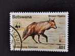 Botswana 1977 - wilde dieren - bruine hyena, Ophalen of Verzenden, Overige landen, Gestempeld
