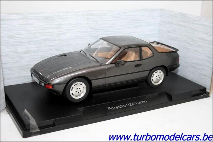 Porsche 924 Turbo Antracite 1/18 Model Car Group, Hobby en Vrije tijd, Modelauto's | 1:18, Nieuw, Auto, Overige merken, Verzenden