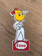 Esso emaille pin up, Verzamelen, Merken en Reclamevoorwerpen, Ophalen of Verzenden, Zo goed als nieuw, Reclamebord