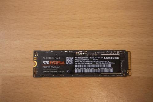 Samsung 970 EVO Plus 2TB NVMe SSD, Computers en Software, Harde schijven, Zo goed als nieuw, Desktop, SSD, NAS, Ophalen