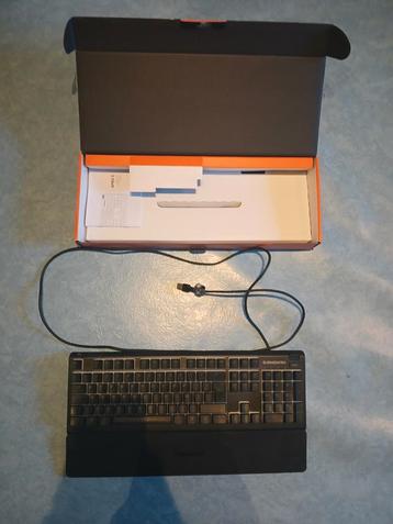 Steelseries Apex 3 gamingtoetsenbord, Clavier gamer, Enlèvement ou Envoi, Azerty, Comme neuf
