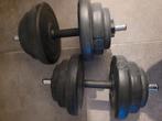 Virtufit verstelbare halters., Sport en Fitness, Ophalen, Gebruikt, Benen, Dumbbell