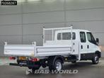 Iveco Daily 35C16 3.0L Kipper Dubbel Cabine met Kist 3500kg, Auto's, Bestelwagens en Lichte vracht, Gebruikt, Euro 6, 4 cilinders