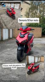 Demonio 50 ksr moto, Ophalen of Verzenden, Zo goed als nieuw