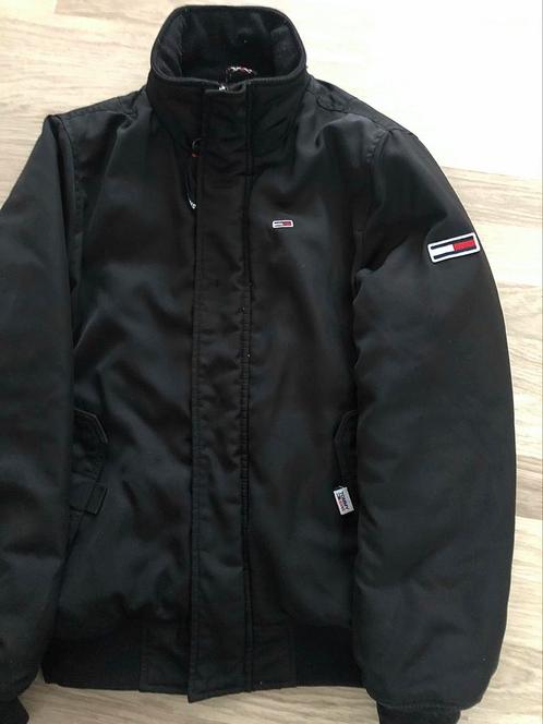 Tommy Jeans herenjas | Maat XS, Kleding | Heren, Jassen | Zomer, Zo goed als nieuw, Maat 46 (S) of kleiner, Zwart, Ophalen of Verzenden