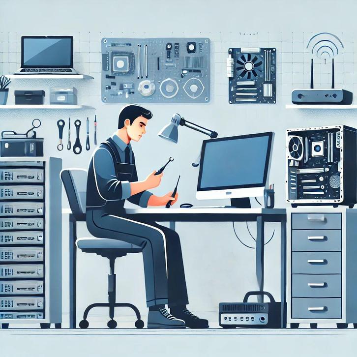 Depannage informatique BXL, Computers en Software, Desktop Pc's, Ophalen