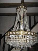 Vintage Kroonluchter met kristallen, Antiek en Kunst, Antiek | Verlichting, Ophalen