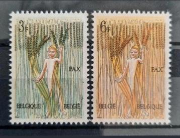 België: OBP 1251/52 ** 8 mei-beweging 1963. beschikbaar voor biedingen