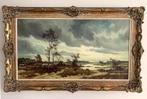 Schilderij Maurice Sterck olieverf landschap 80 x 130 cm, Antiek en Kunst, Ophalen