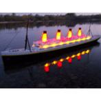 RC Titanic Schaal 1: 325. 81 cm. Vaarklaar Incl. Verlichting, Hobby en Vrije tijd, Modelbouw | Boten en Schepen, Ophalen of Verzenden