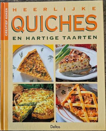 Heerlijke quiches en hartige taarten - Creatief koken 1997 beschikbaar voor biedingen