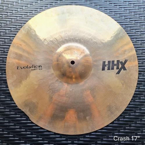 Sabian HHX Evolution Crash 17", Muziek en Instrumenten, Drumstellen en Slagwerk, Gebruikt, Overige merken, Ophalen