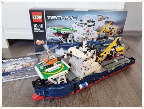 LEGO TECHNIC 42064 – 2EN1 : LE NAVIRE D’EXPLORATION (2016), Enfants & Bébés, Jouets | Duplo & Lego, Comme neuf, Lego, Ensemble complet