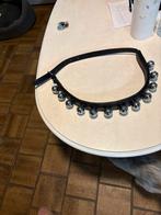 À vendre collier en cuir noir, Dieren en Toebehoren, Paarden en Pony's | Hoofdstellen en Tuigage, Ophalen of Verzenden