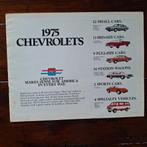 1975  CHEVROLETS, Boeken, Auto's | Folders en Tijdschriften, Ophalen of Verzenden, Nieuw, Chevrolet