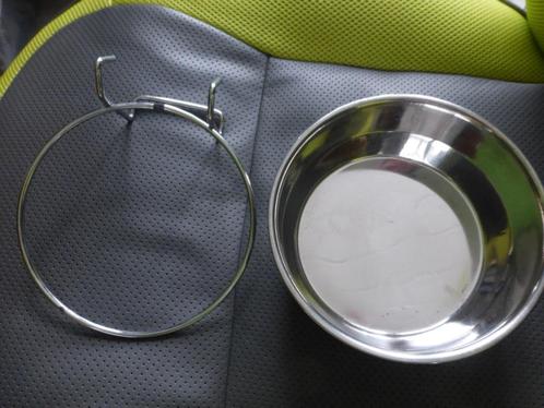 NIEUW roestvrijstalen vogelvoeder of badkuip, Dieren en Toebehoren, Vogels | Toebehoren, Nieuw, Eten en Drinken, Ophalen of Verzenden