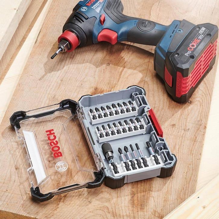 BOSCH Boite de rangement M pour meche et autres accessoires, Doe-het-zelf en Bouw, Kratten en Dozen, Nieuw, Doos, Ophalen of Verzenden