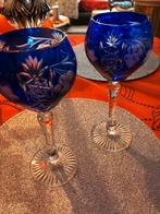 2 kristallen champagne glazen, Antiek en Kunst, Ophalen