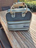 Retro bowling bal + tas, Sport en Fitness, Bowlen, Ophalen, Gebruikt, Schoenen