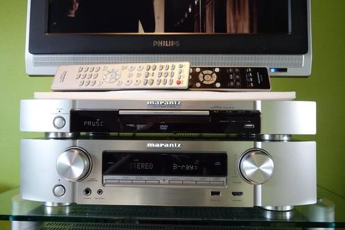 Marantz NR1604+DV4003 Champagne TBE+30 dagen garantie, Audio, Tv en Foto, Versterkers en Ontvangers, Zo goed als nieuw, 7.1, Minder dan 60 watt